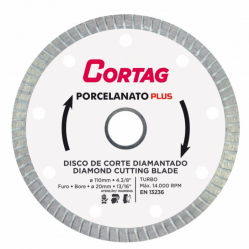 CORTAG 61314 DISCO DE CORTE DIAMANTADO PLUS 110MM